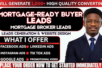 mortgage ready buyer leads mortgage broker leads facebook ads google ads