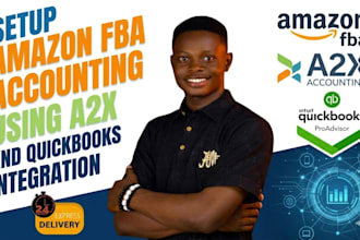 setup amazon fba accounting using a2x and quickbook integration