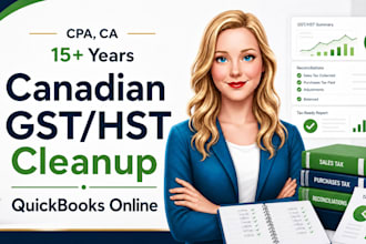 clean up your quickbooks online for canadian gst hst filing