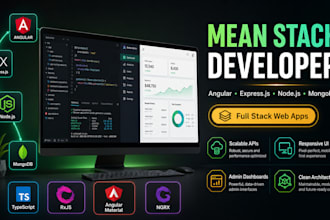 build a mean stack web app with angular and custom solutions