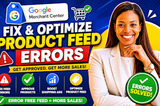optimize product feed google merchant center feed, fix product feed errors