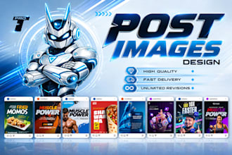 design creative instagram posts and facebook ads