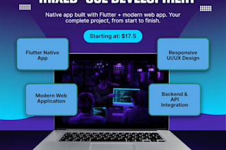 build a full stack mobile app plus web platform