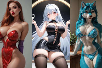 create ai virtual girls for nsfw or sfw content platforms