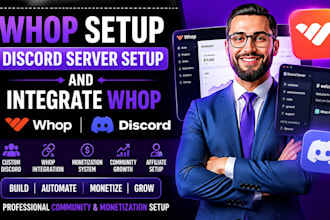do whop setup discord server setup and integrate whop