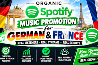 do organic german spotify music promotion france music promotion