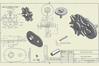 create technical cad models for manufacturing using solidworks and fusion 360