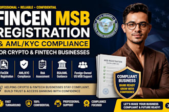 do fincen msb registration and aml kyc compliance for crypto fintech