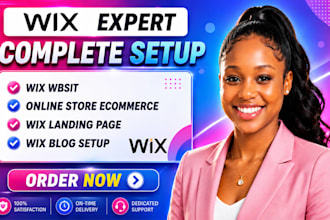 rebuild wix coaching website wix automation setup wix appointment landing page