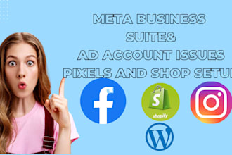 setup facebook ads, meta ads campaign and lead generation ads