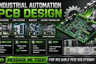 rugged industrial automation pcb for elevator hvac robotics factory controllers