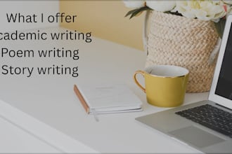 do professionally well in writing poem