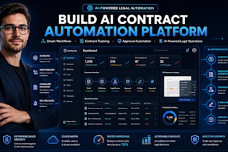 build ai contract lifecycle management clm legal automation platform