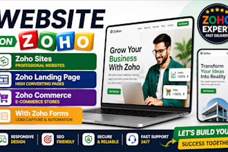 do website on zoho sites zoho landing page zoho commerce with zoho forms