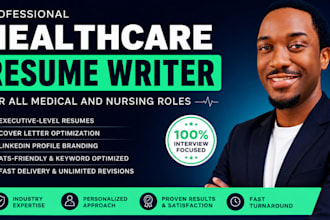 write ats healthcare resume nursing resume  cover letter linkedin optimization