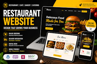 do restaurant cafe menu bakery website food ordering catering, doordash ubereats