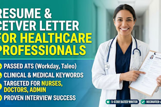 craft ats compliant nursing, medical, and healthcare resumes