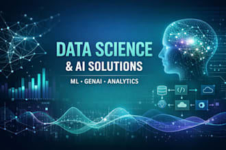 analyze your data and build predictive ml and genai models