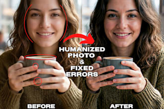 fix and humanize ai image errors with photoshop
