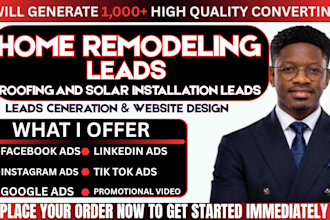 home remodeling leads home renovation leads solar installationleads facebook ads