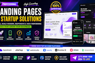 create typedream startup webstudio locofy builderx mixo branchbob landing page