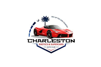 design a cool super cars logo or exotics car group