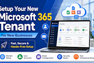 setup your new microsoft 365 tenant
