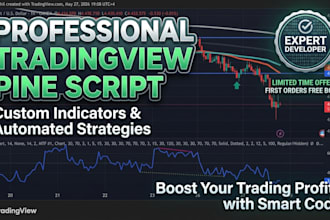 write custom tradingview pine script indicator or strategy