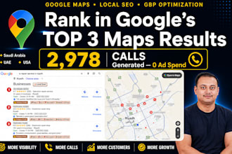 optimize gmb google business profile for local SEO and maps 3 pack ranking