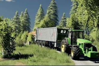 build ultra realistic farming simulator 25 farm and machinery setup
