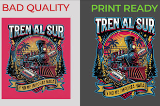 prepare, clean, and fix your designs for dtf and sublimation