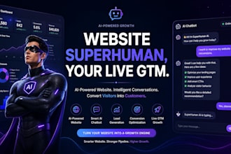 build deploy a website super human assistants