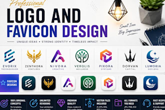 design logo and favicon