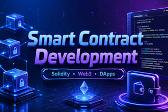 develop smart contracts and web3 dapps