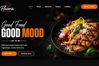 build squarespace restaurant website beach bar coffee shop website food delivery