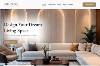design squarespace architecture firm website architect portfolio home decor