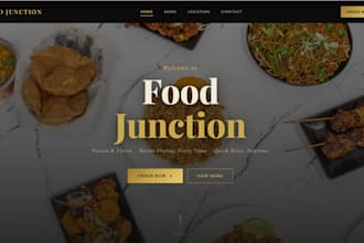 build a custom website for your restaurant or small business