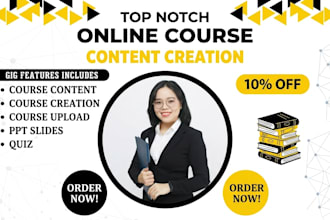 create professional elearning course content curriculum for coaches and business