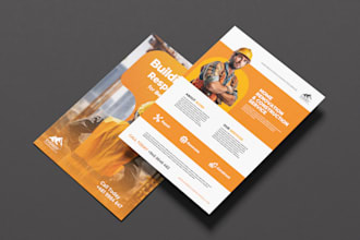 design modern real estate flyers and brochures