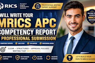 write your mrics apc competency and professional submission