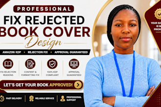 fix rejected book cover resize and format for amazon KDP ingramspark lulu