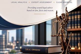 prepare a legal report for your case