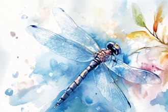 paint a watercolor illustration