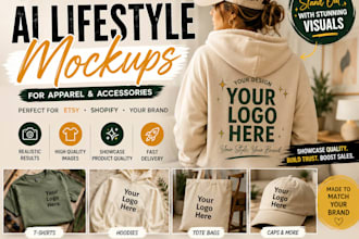 make high quality ai lifestyle images for your products