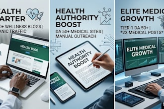 be your health post and medical SEO outreach specialist