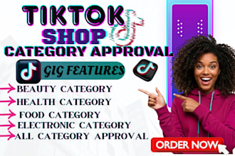 approve tiktok shop category and unlock restricted categories tiktok shop