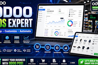 fix, customize, and optimize odoo pos system,saas app, erp, odoo pos, crm