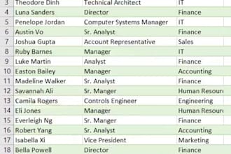 do accurate data entry,copy paste typing and excel work