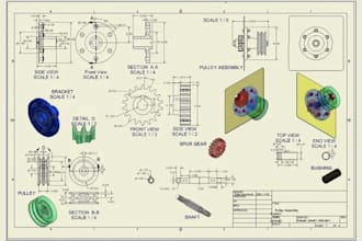 design mechanical parts and engineering components in fusion 360