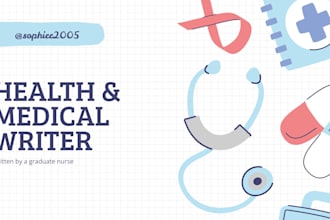 be your expert nurse health blog writer
